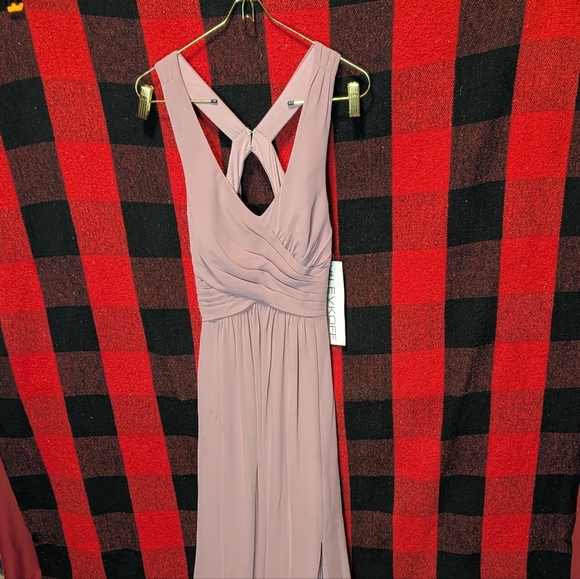 🖤 Elegant Mauve Maxi Dress - Picture 9 of 11